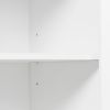 Bathroom Storage Cabinet with Doors and Drawer, Multiple Storage Space, Adjustable Shelf