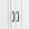 Bathroom Storage Cabinet with Doors and Drawer, Multiple Storage Space, Adjustable Shelf